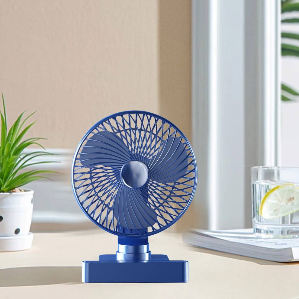 Desktop Fan Rechargeable LED 180 Tilt