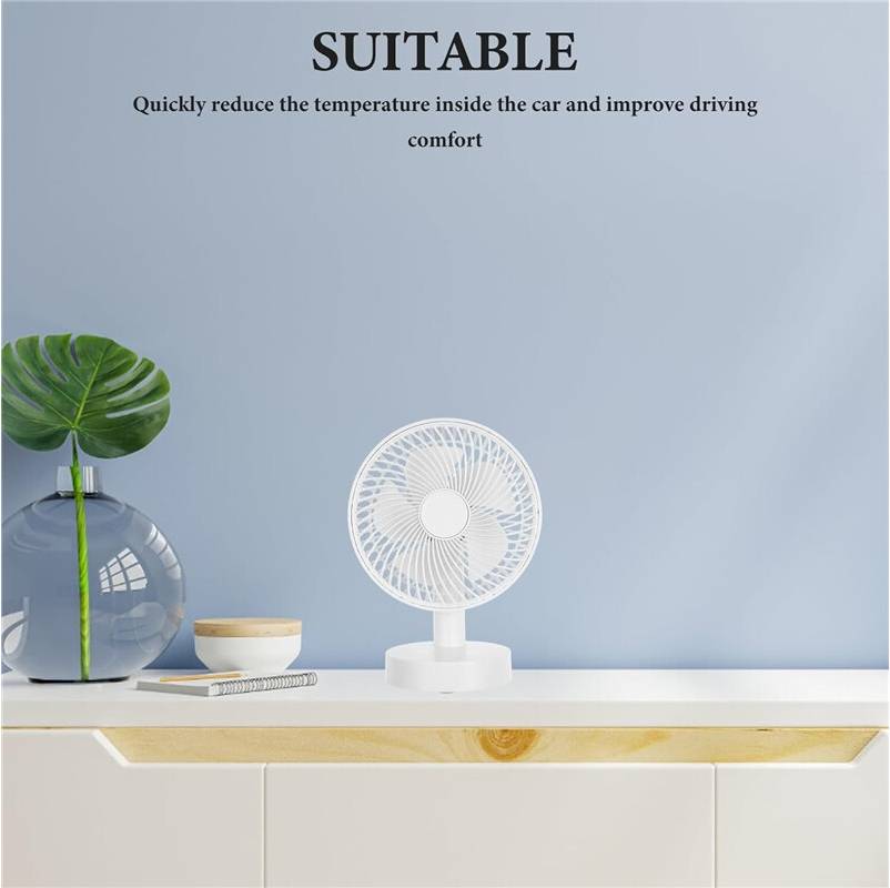 USB Rechargeable Mini Desk Fan