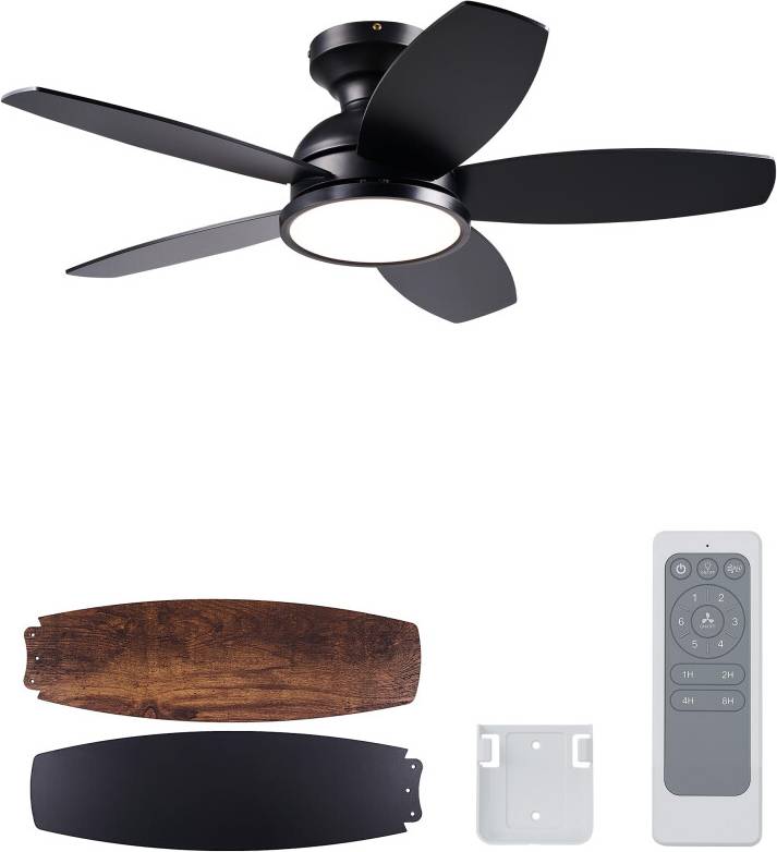 Ceiling Fan with Light Remote Control