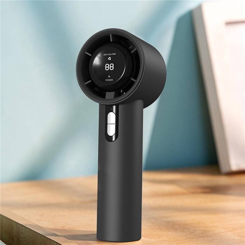 Portable Handheld USB Rechargeable Adjustable Speed Cooling Fan