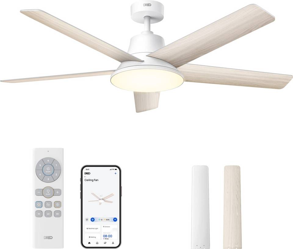 Dreo fan Dreo 22dB Smart Ceiling Fan 52 Inch
