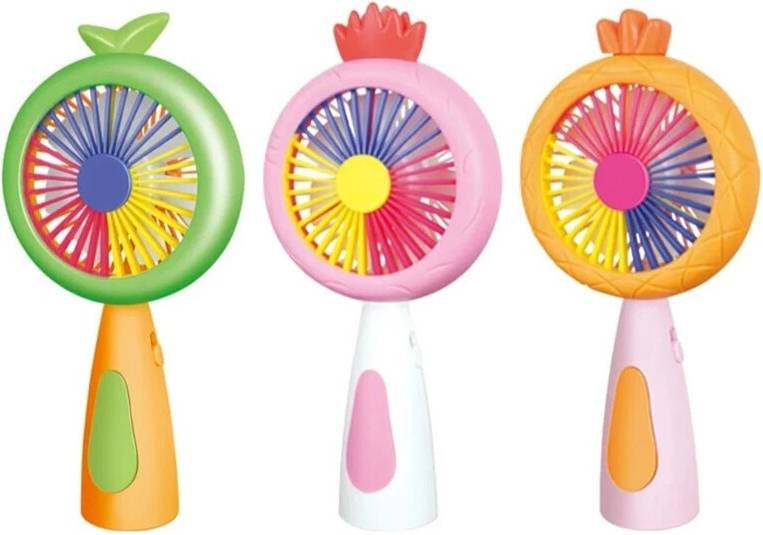 STOYOTU Lighting USB Rechargeable Handheld Mini Fan
