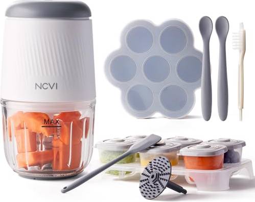 Mini food processor NCVI Mini Baby Food Processor Set