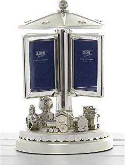 Teddy Roundabout Revolving Musical Nursery Photo Frame