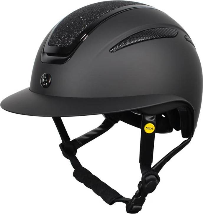 Mips Air Mat Black Riding Helmet