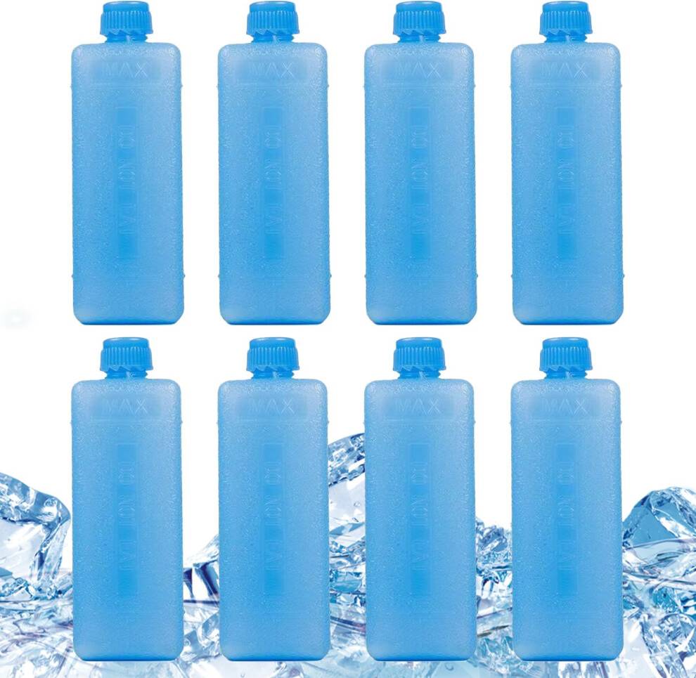 Gel ice packs Portable Freezer Ice Packs with Storage Box