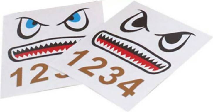 Dji mavic pro DJI Mavic Pro Shark Eye Sticker Set 2 pcs
