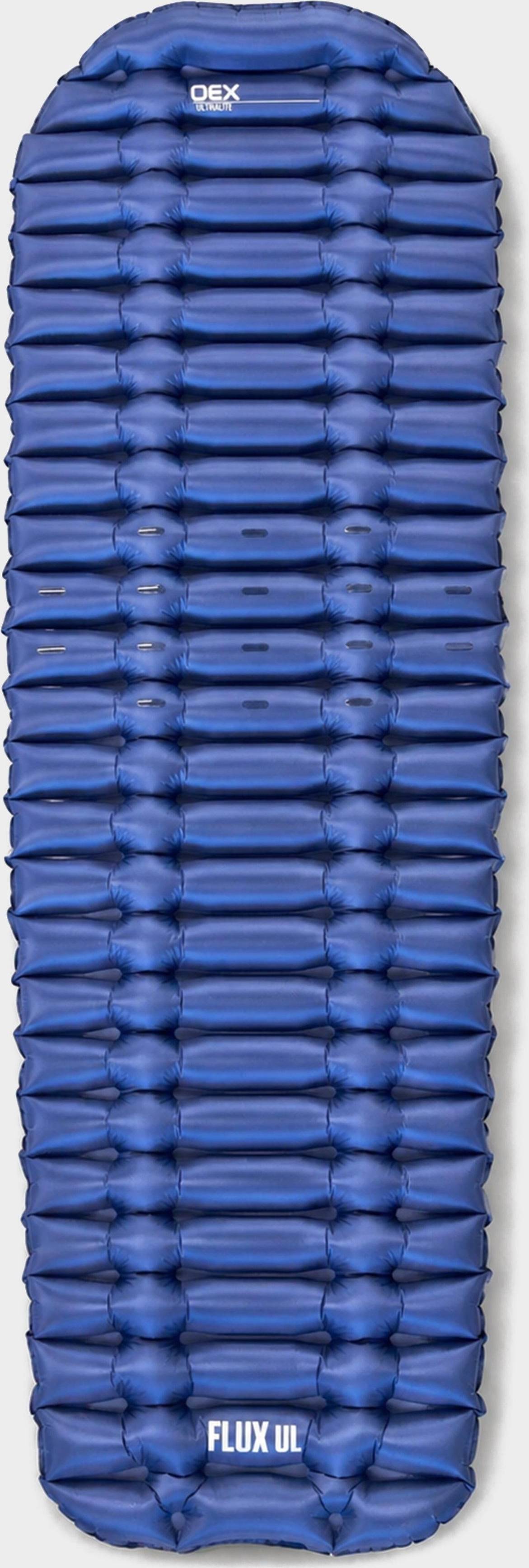 OEX Flux Ultralite Inflatable Mat 486g Blue