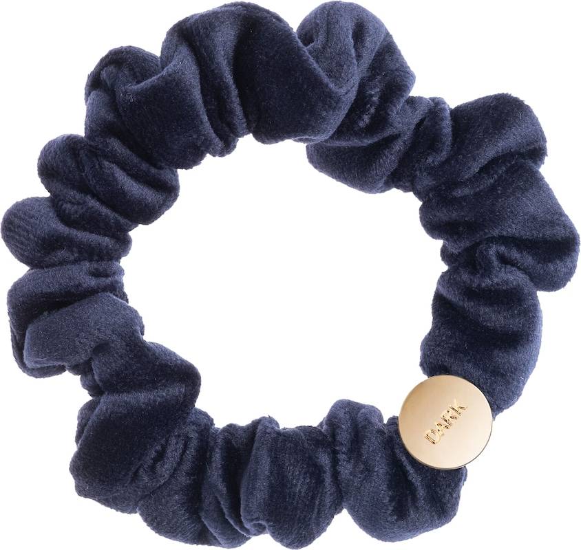 Mini Velvet Scrunchie Navy Blue