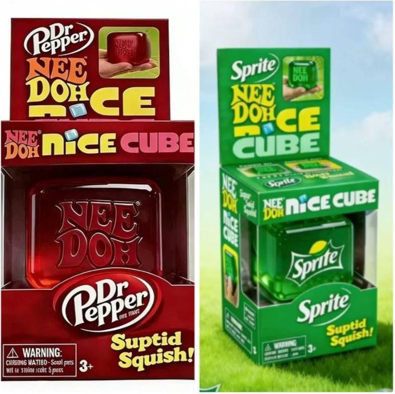 Needoh nice cube NeeDoh Nice Cube Sensorisk Rastlöshetstärning