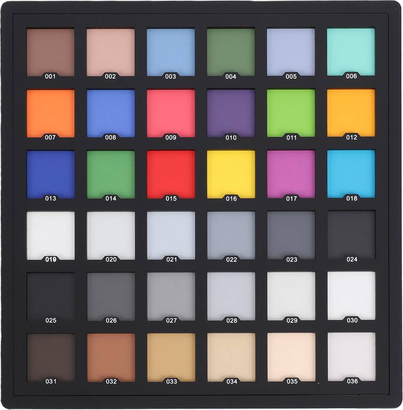 Tomtop Jms Color Checker Camera Correction Card 36 Patch