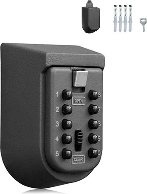 Key safe Typecat Wall Mounted Key Safe Box 10-Digit