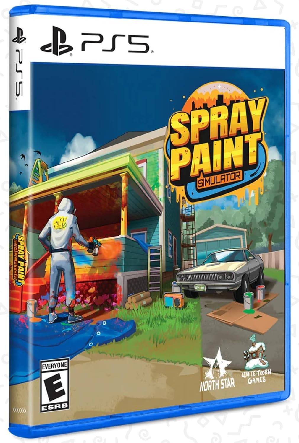 Ps5 limited Spray Paint Simulator Limited Run