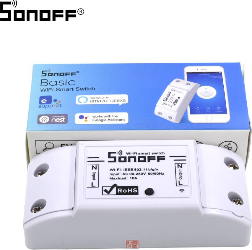 Sonoff Basic WiFi Switch Wireless Remote