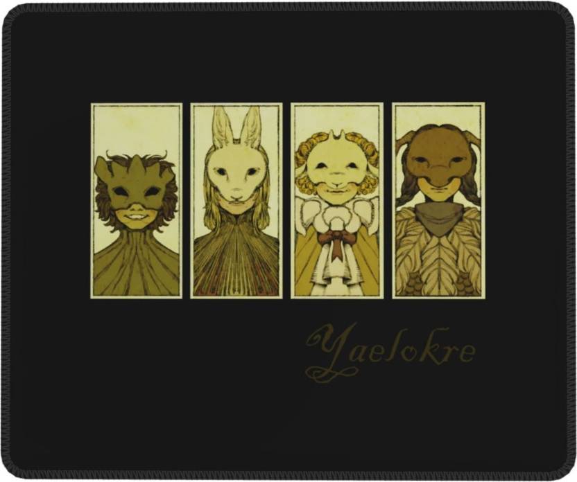 Rubber Lock Edge Mouse Pad