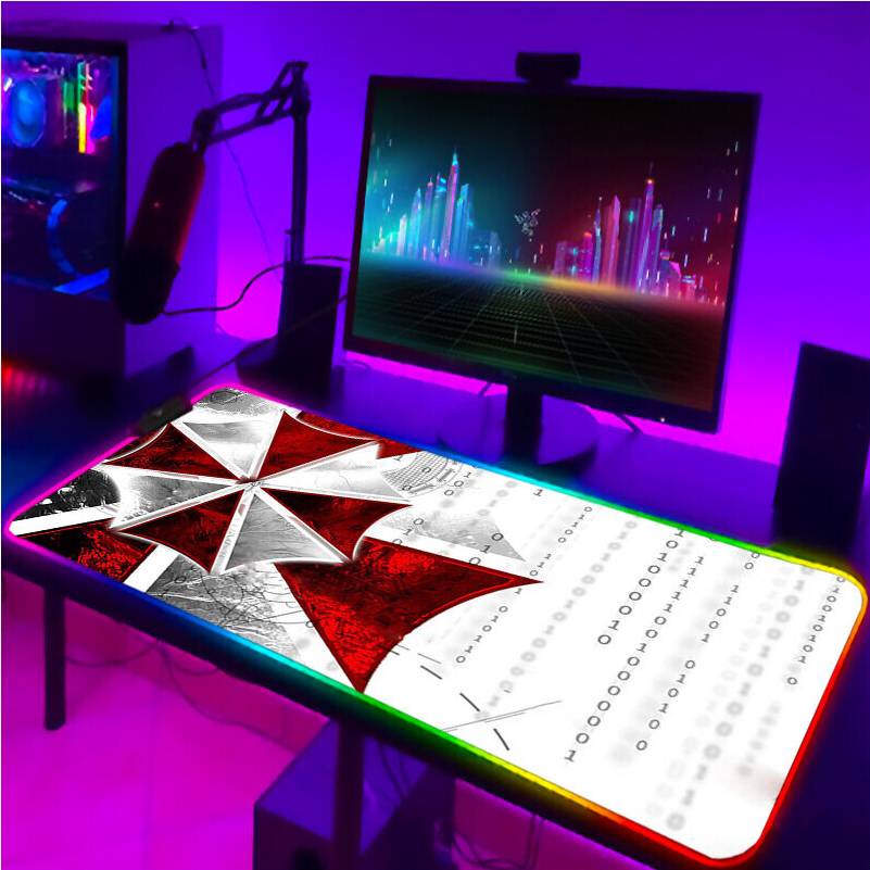 Dechoicelife Backlight Mouse Pads Gaming Pad Rug RGB Keyboard XXL