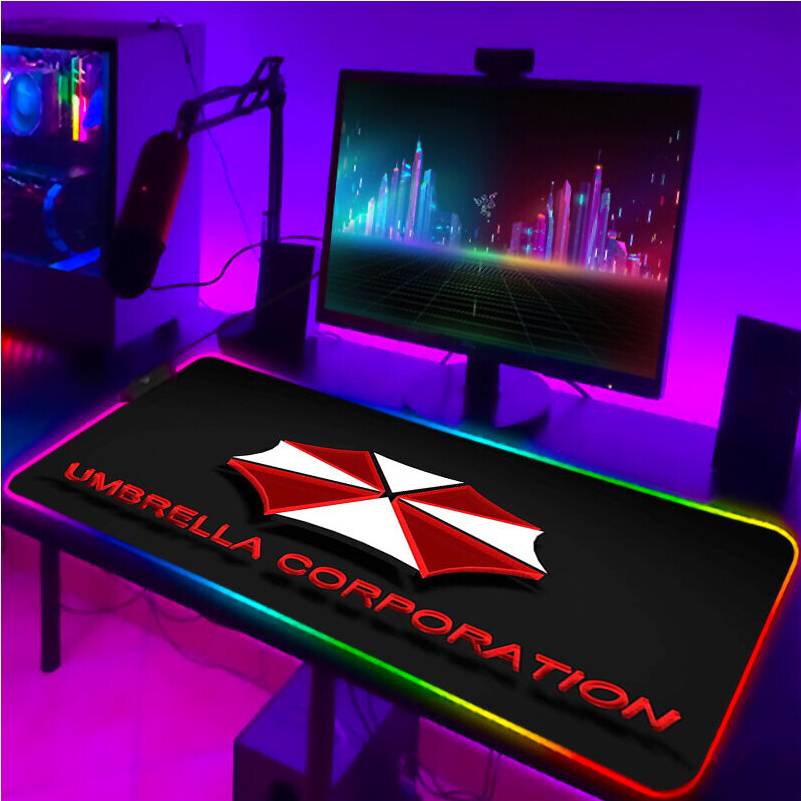 Dechoicelife Backlight Mouse Pads Gaming Pad Rug RGB Keyboard XXL