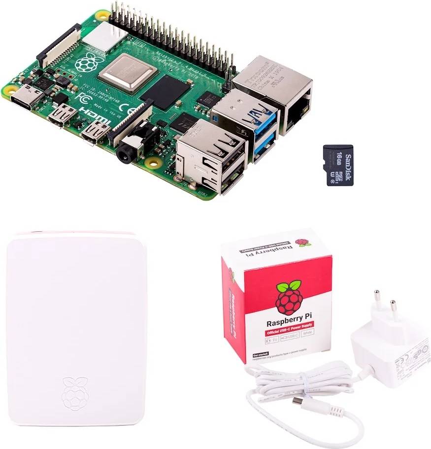 Raspberry Pi 4 Model B Starter Kit