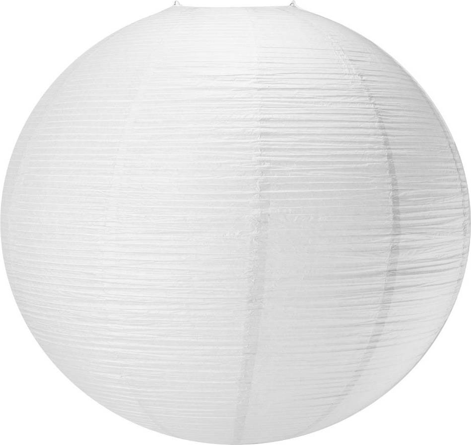 Granit Rispapper Luna 80 cm Vit Lampskärm