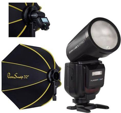 Flashpoint Zoom Li-on X Pro R2 On-camera Round Flash Speedlight