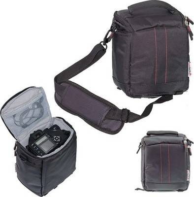 Canon r100 Navitech Purple Camera Bag For Canon Eos R100