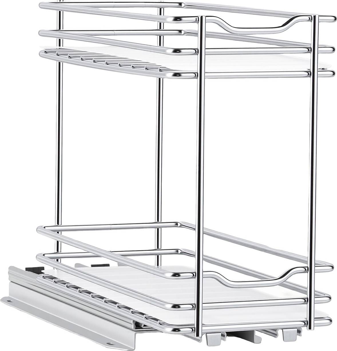 VEVOR Pull Out Spice Rack Organizer 2 Tier