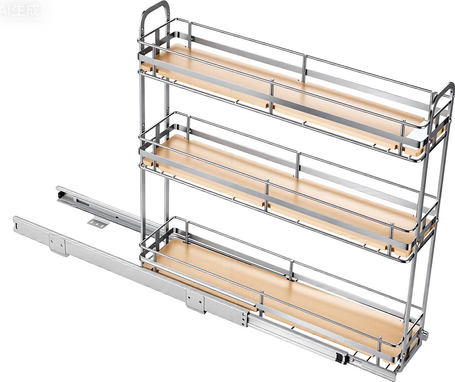 VEVOR Pull Out Spice Rack Organizer Height