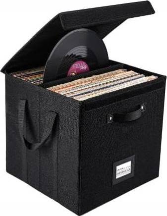 Vinyl record storage Garvee Vinyl Record Storage Boxes Set