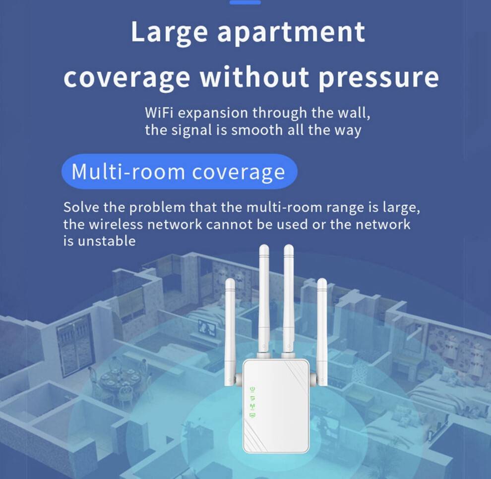 5g wifi router 5G WiFi Router Repeater 1200Mbps