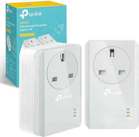 Av600 tp link powerline TP-Link TL-PA4010P Powerline Adapter Kit
