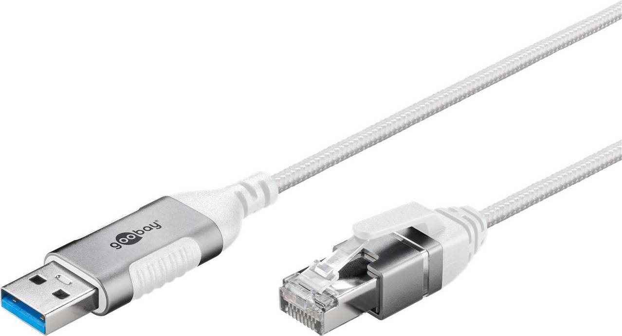 Rj45 ethernet kabel Goobay USB 3.0 Type A RJ45 Ethernet Adapter Cable 1m