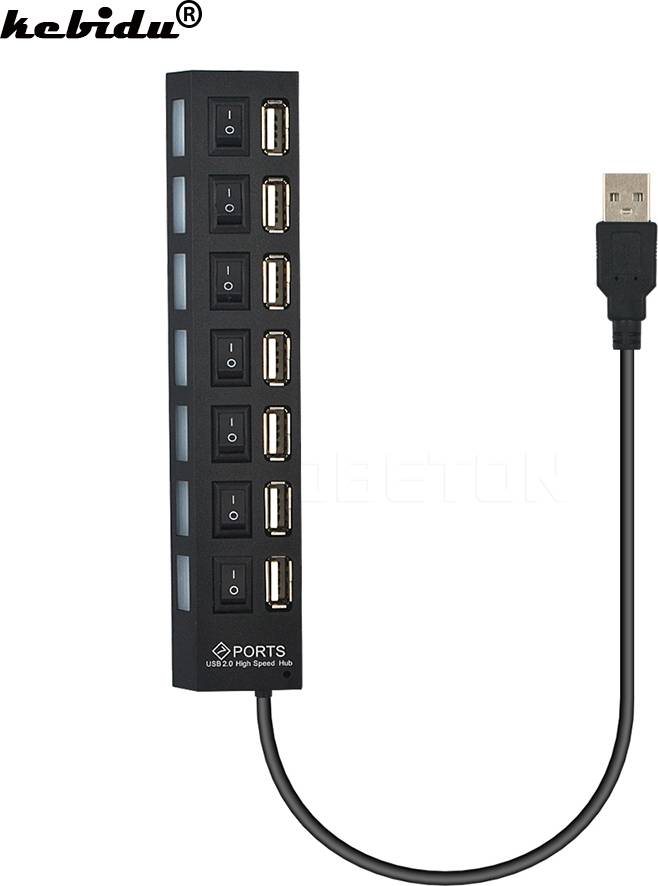 Multi 7 Portar USB 2.0 Adapter
