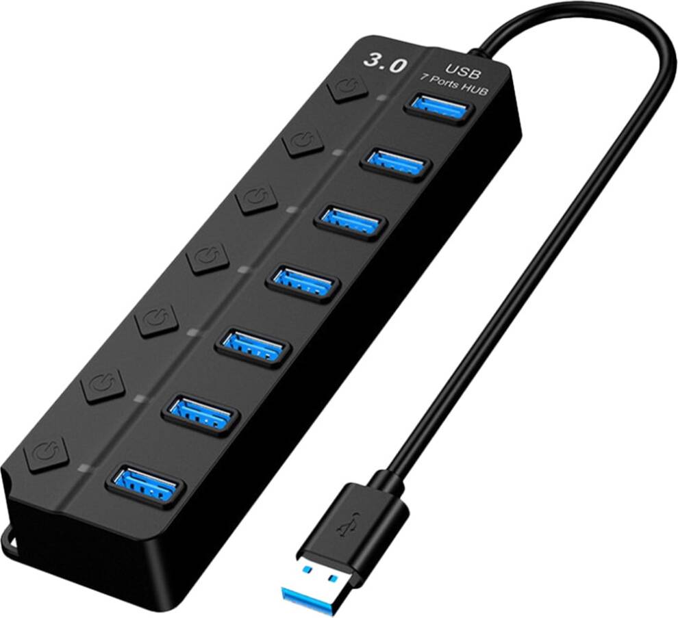 USB Hub 7-Port Adapter