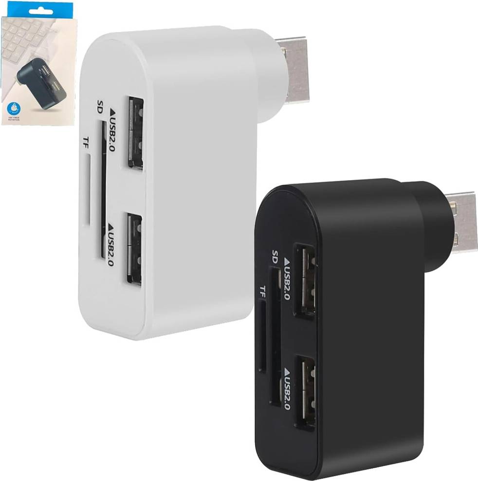 Usb port hub USB-A Rotatable 4-Port Hub