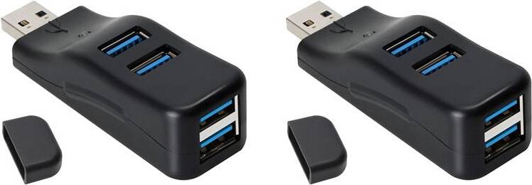 USB 3.0 Hub Adapter Extender Splitter Box