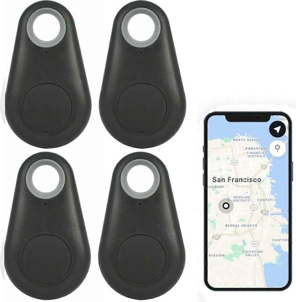 Smart Finder Key Tracker Bluetooth 4-Pack