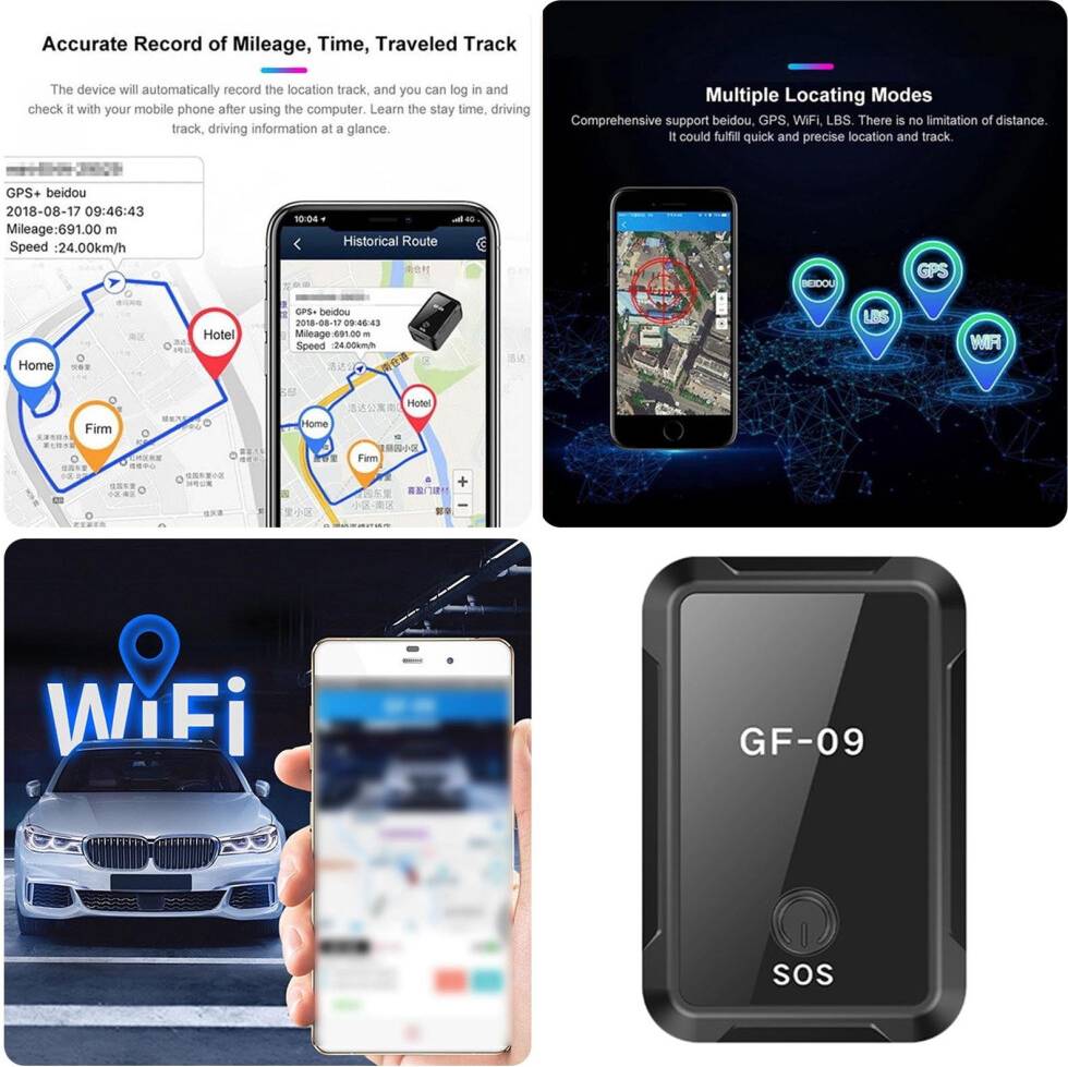 GF09 Car WiFi Tracking Device