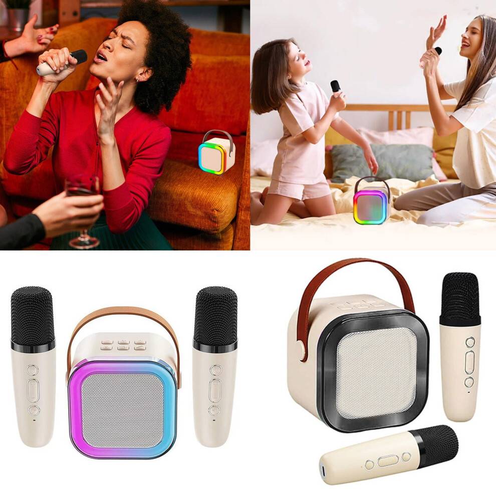 Karaoke Machine Portable Bluetooth Mini