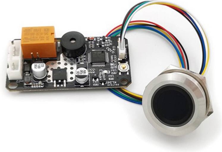 KL261 R558 DC5.5-15V Fingerprint Access Control Board