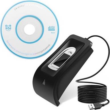 Sodial Compact USB Fingerprint Reader Scanner