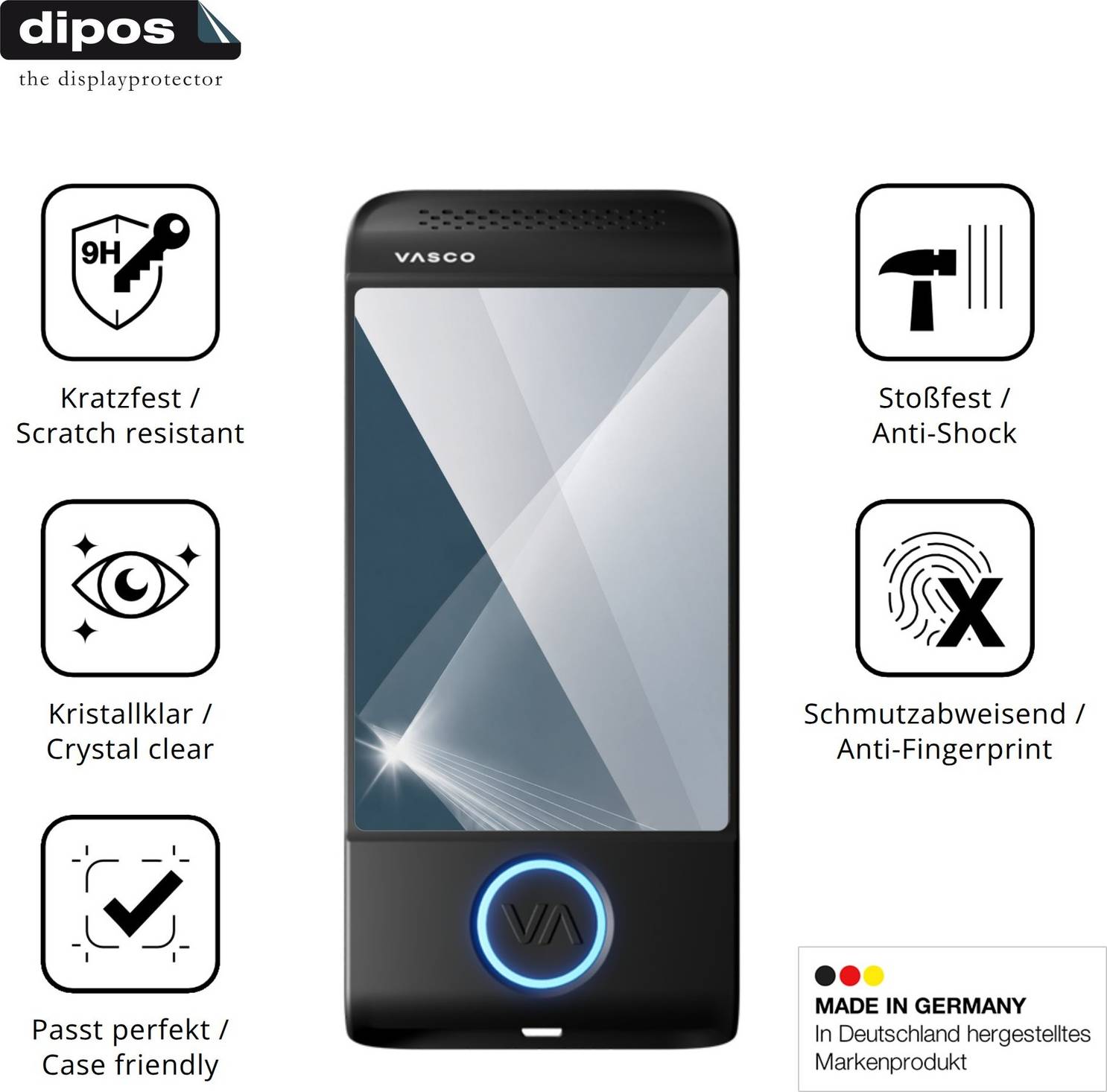 Dipos Screen Protector For Vasco Translator M4