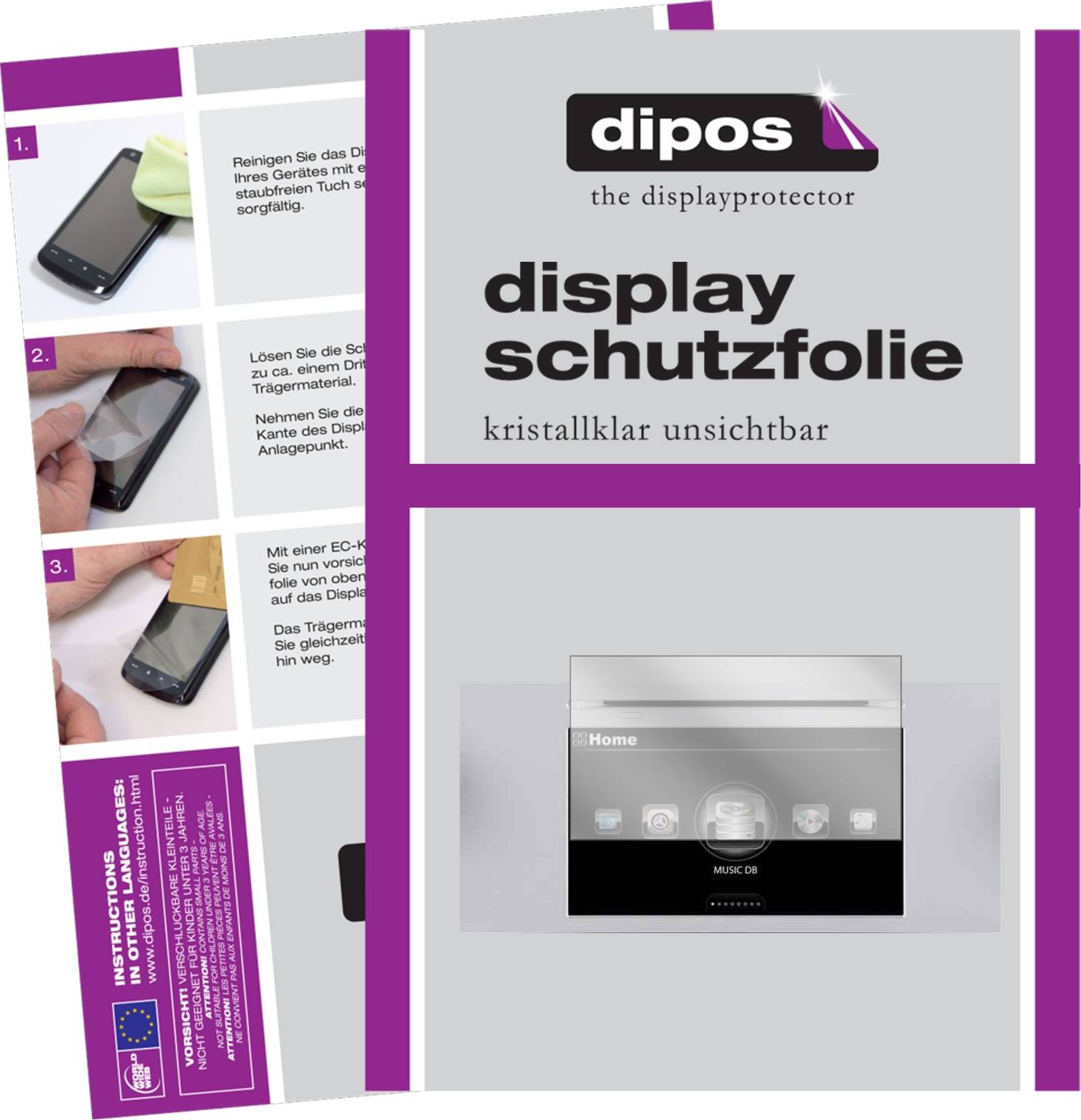 Dipos Screen Protector For Cocktail Audio X50pro