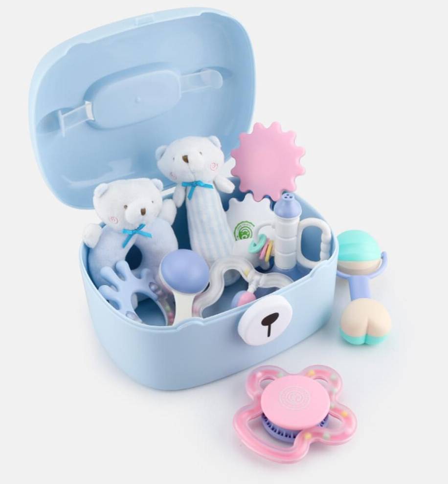 Educational Sensory Baby Rattles Set