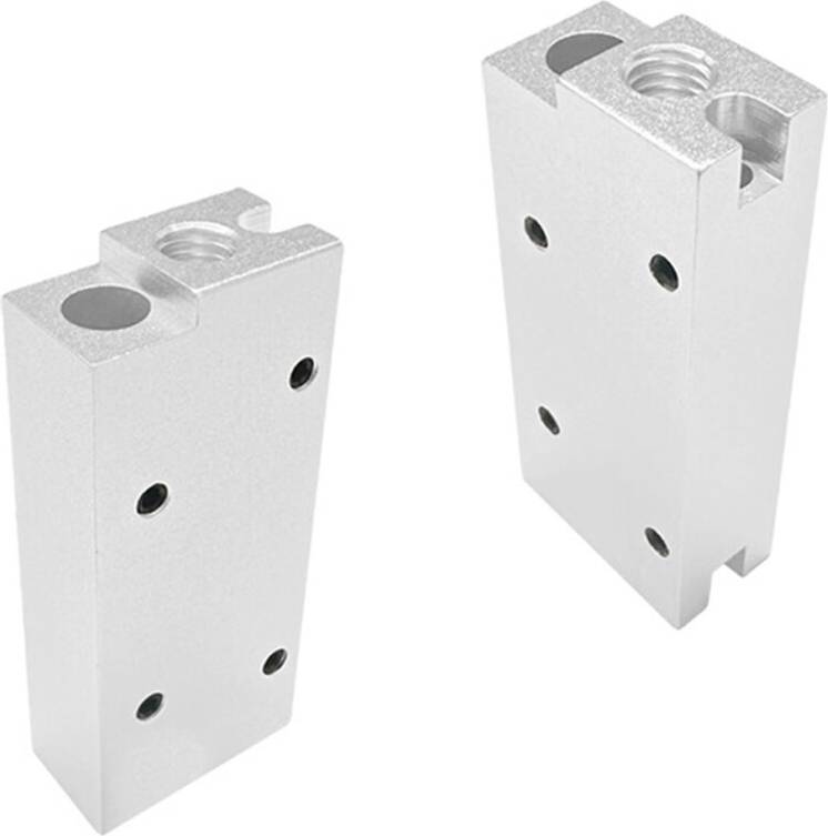 2PCS Super Volcano Aluminum Heating Block