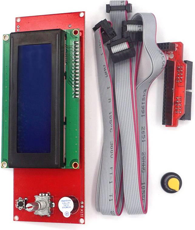 Melitt Smart Display Controller with Adapter for 3D Printer