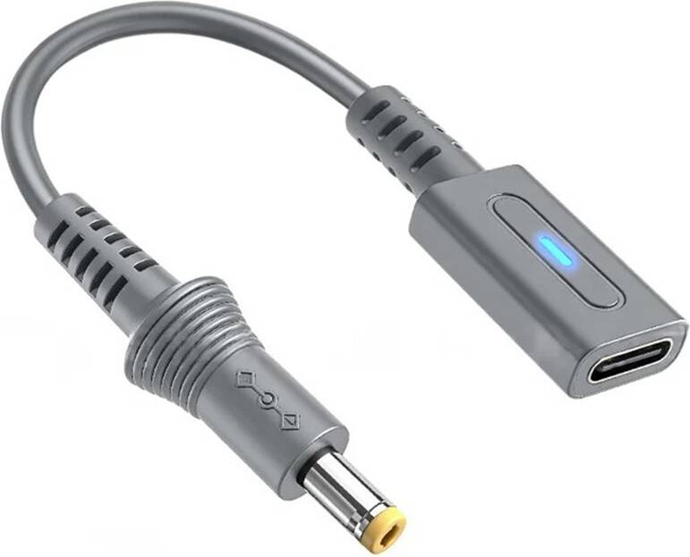 Usb c charging station USB-C Power Adapter with LED Indicator