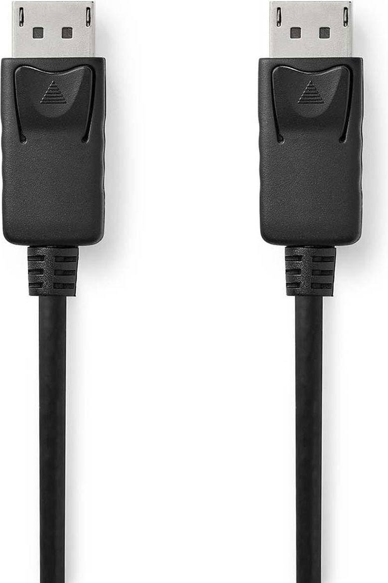 Nedis DisplayPort Han Runde PVC Cable 1m