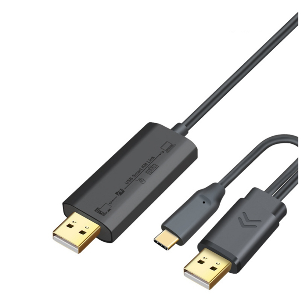 USB 2.0 Type-C PC to PC Data Transfer Cable