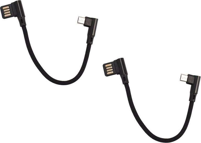 Micro USB 2.0 Double Codo Cable
