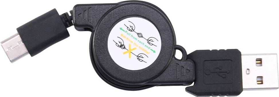 USB 3.1 Retractable Cable Charger